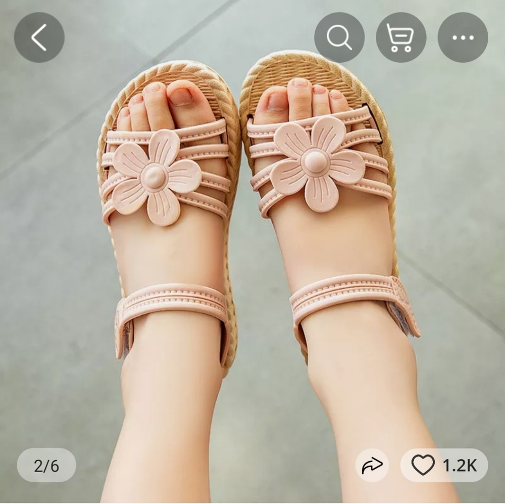 NWOT !! TODDLER SANDALS - Picture 1 of 7